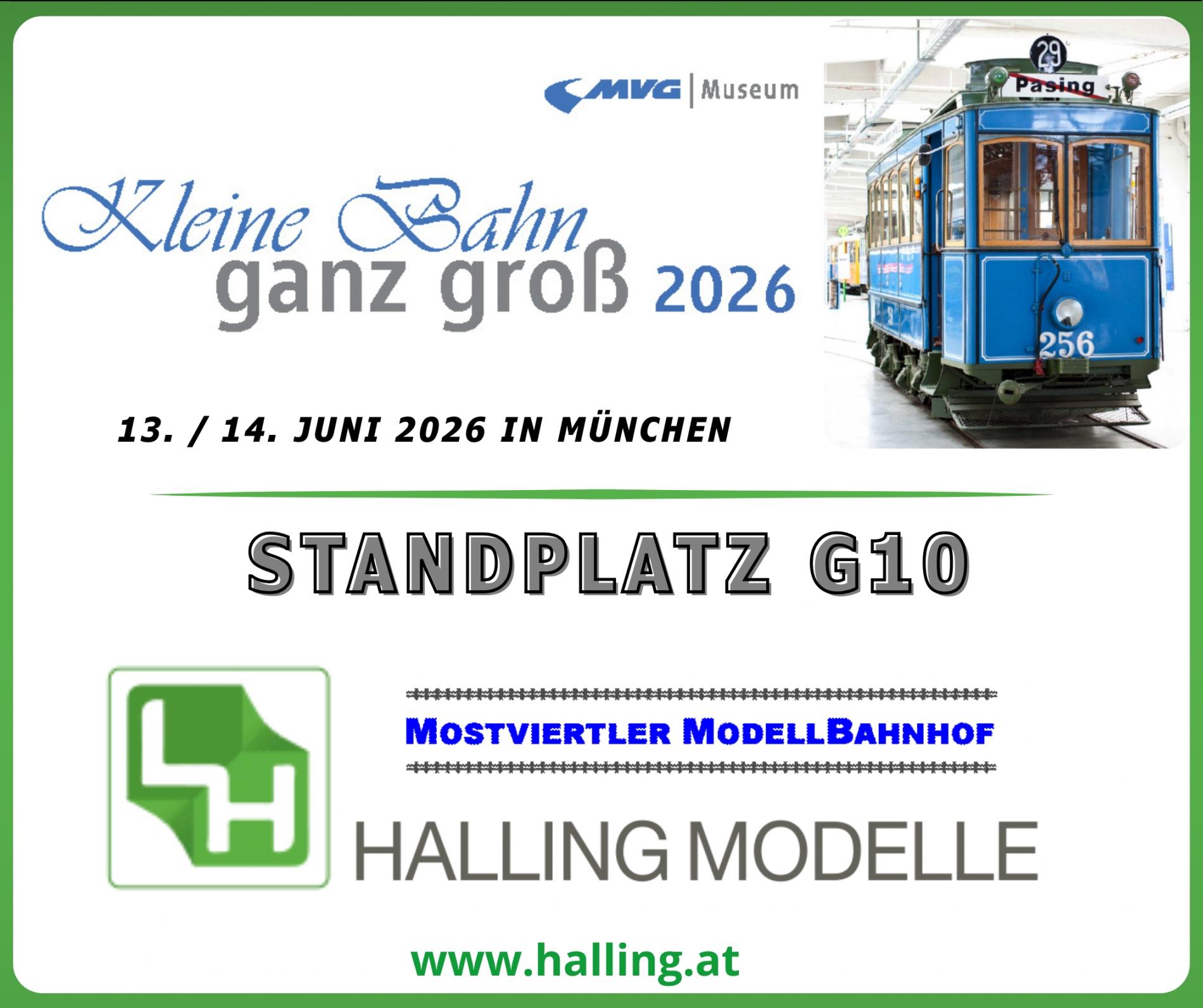 Kleine Bahn Ganz Groß 2026